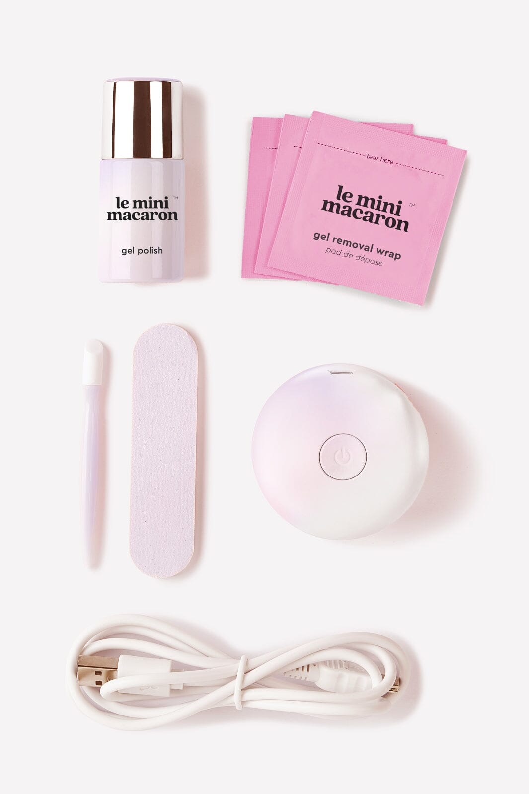 Le Mini Macaron - Gel Manicure Kit KIT021 - Pearlescence