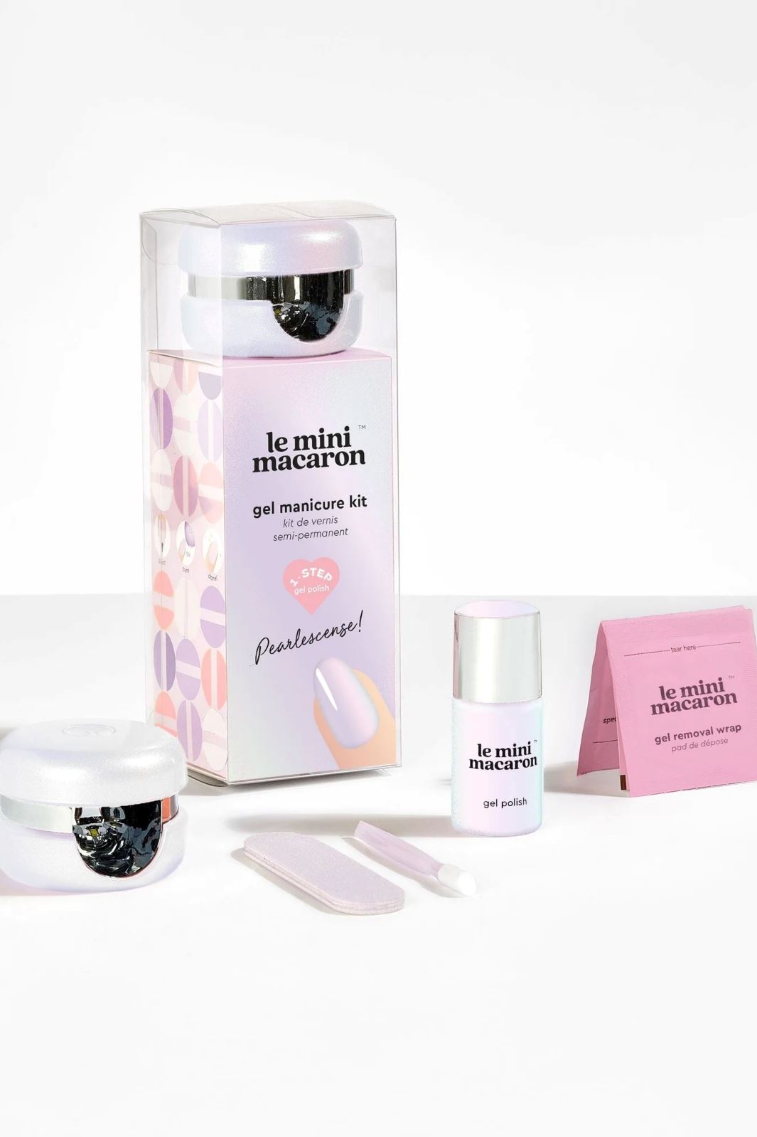 Le Mini Macaron - Gel Manicure Kit KIT021 - Pearlescence