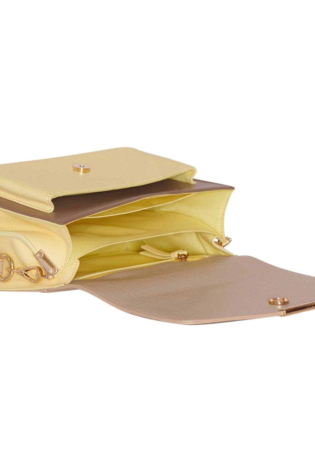Noella - Blanca Multi Compartment Bag - 1002 Pastel Yellow/Taupe