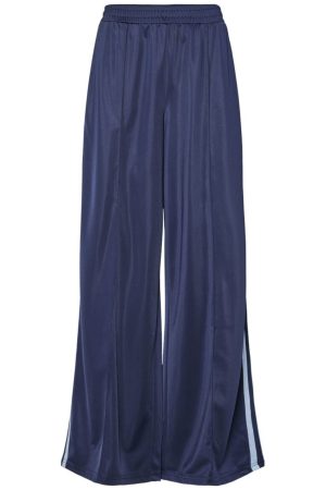 Pieces - Pcgrace Ultra Wide Pants Fsy - 4756232 Cashmere Blue Stripe