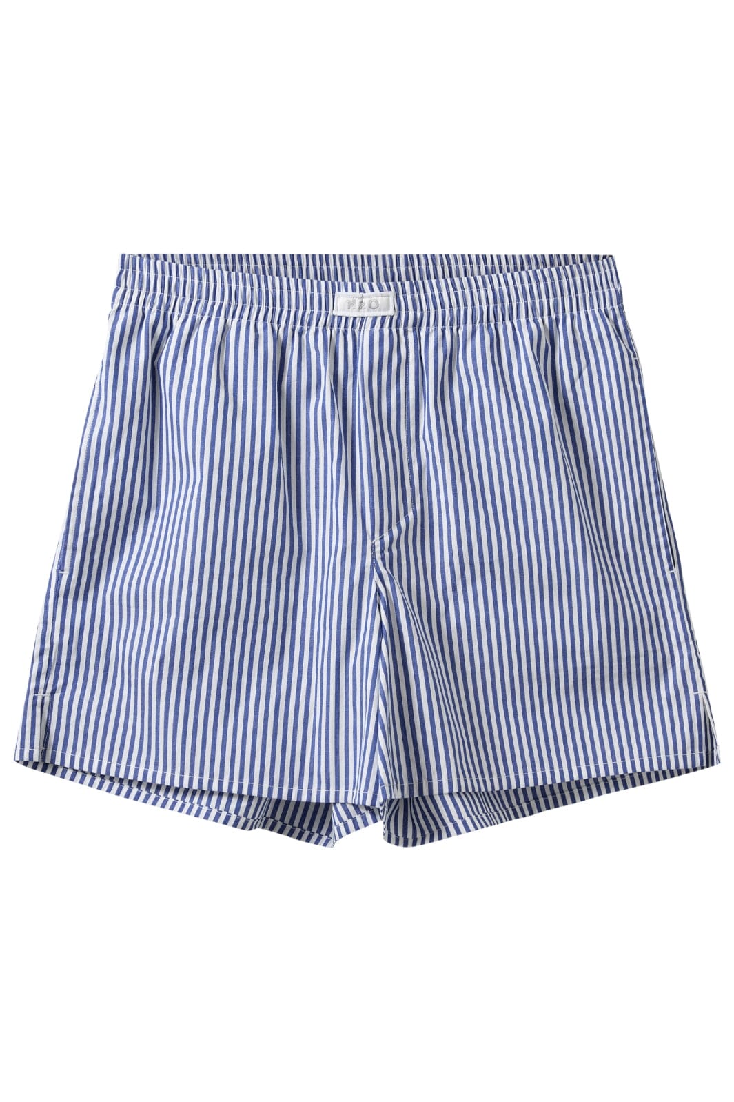 H2O - Rønne Essential Pajamas Shorts - 7760 Blue/White Stripe