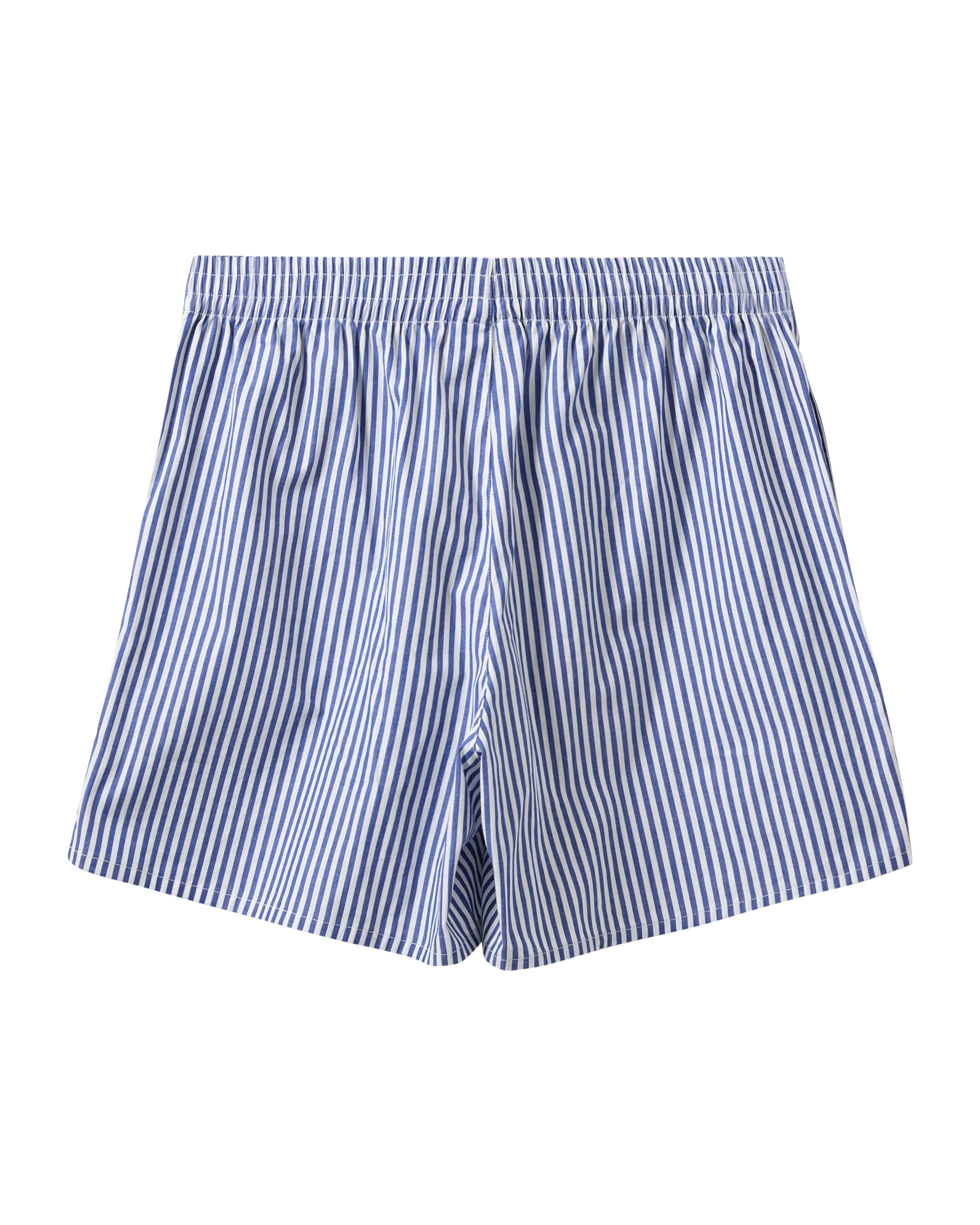 H2O - Rønne Essential Pajamas Shorts - 7760 Blue/White Stripe