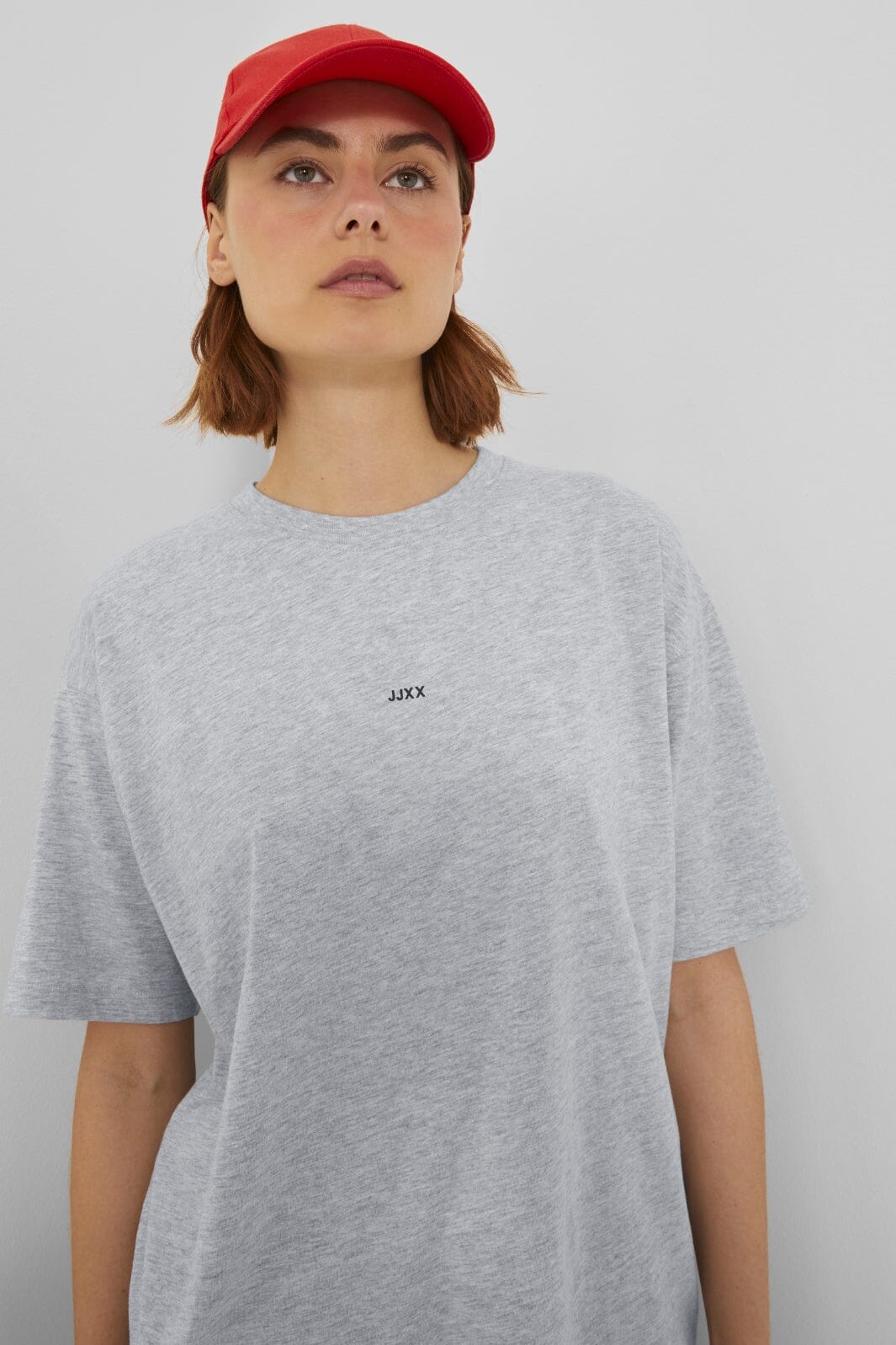 jjxx-jxandrea-loose-ss-logo-tee-4229245-light-grey-melange-black-jjxx-logo_2.jpg Jjxx - Jxandrea Loose Ss Logo Tee - 4229245 Light Grey Melange Black Jjxx Logo