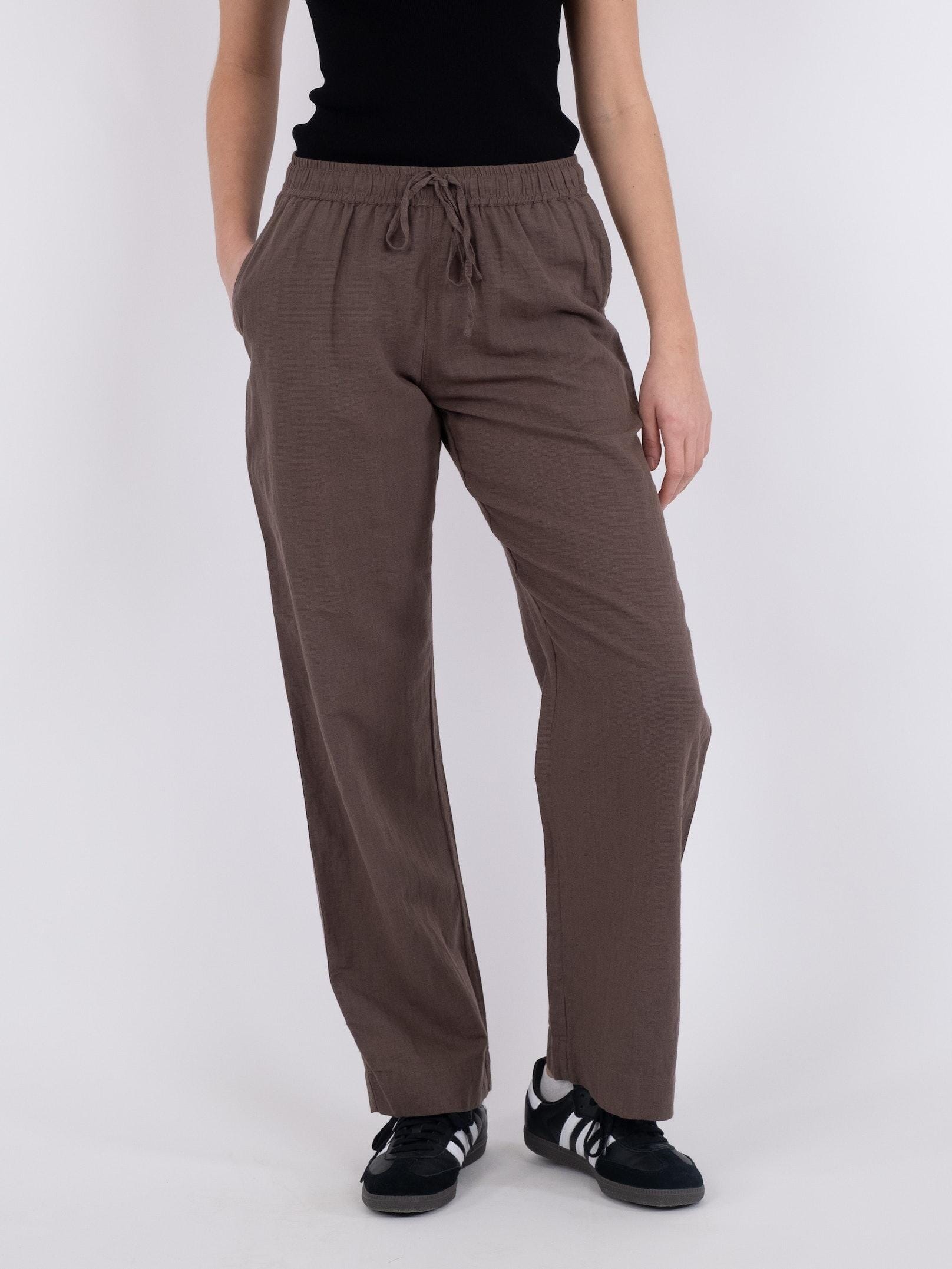 neo-noir-sonar-linen-pants-brown_3.jpg Neo Noir - Sonar Linen Pants - Brown