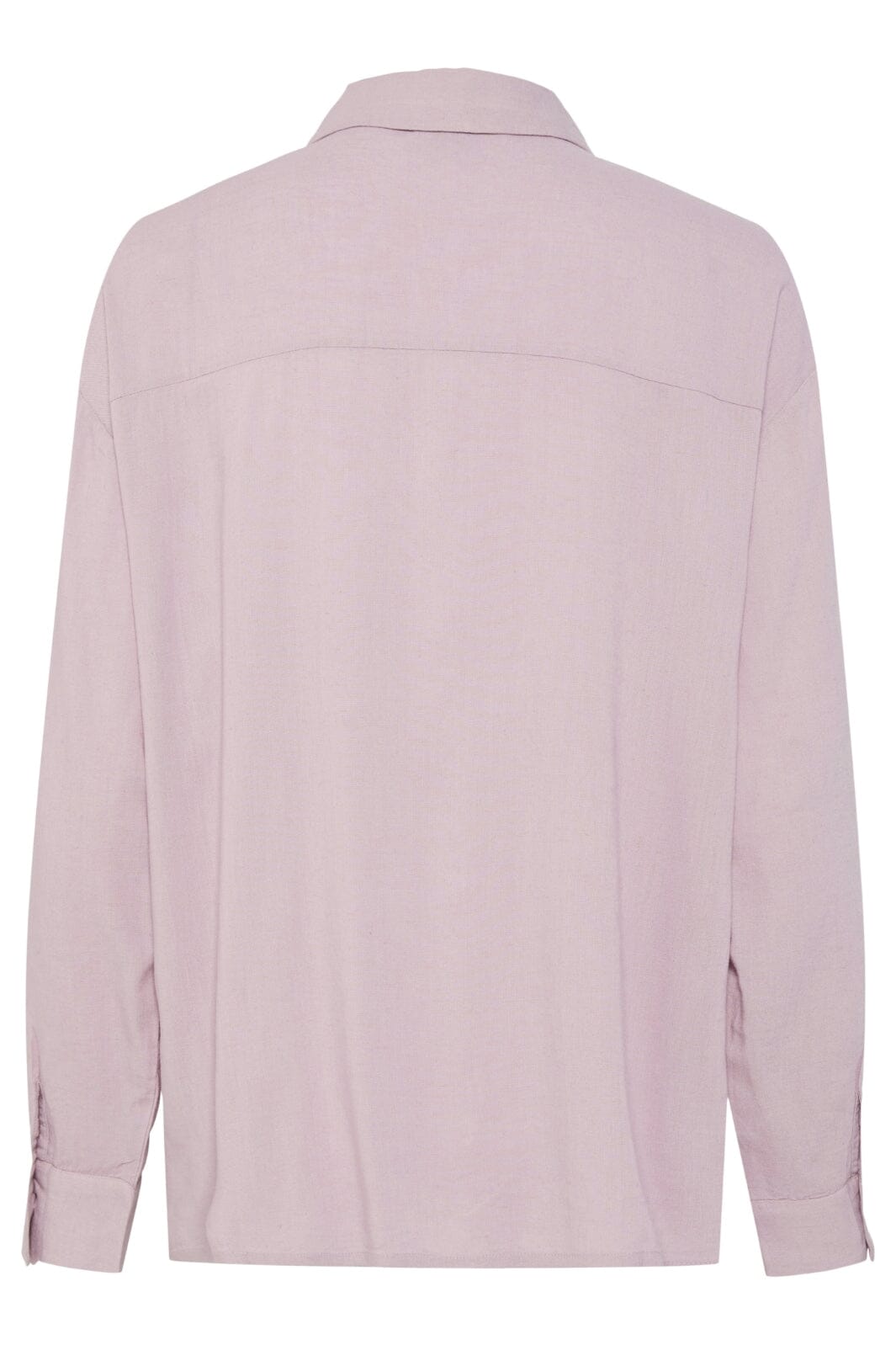 Pieces - Pcpia Ls Loose Shirt - 4648859 Dawn Pink Hot på udsalg