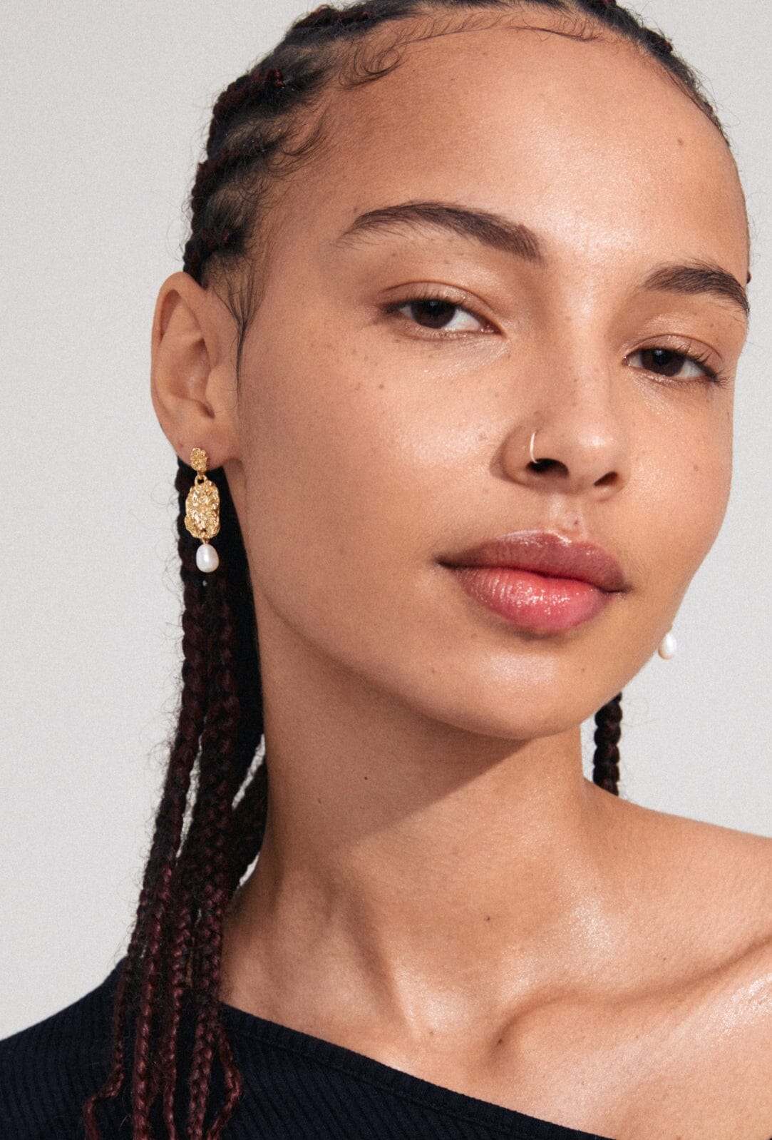 Pilgrim - True Earrings - Golden Plated Rabat