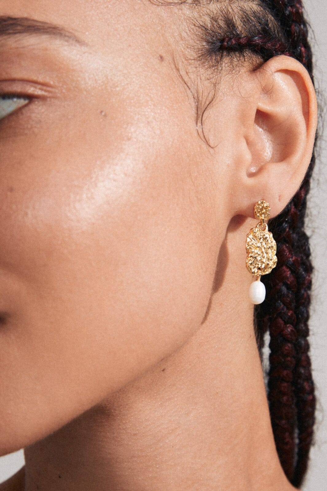 Pilgrim - True Earrings - Golden Plated Rabat