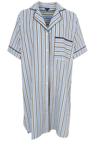 Black Colour - Bcnorma Shirt Dress - Sky Blue