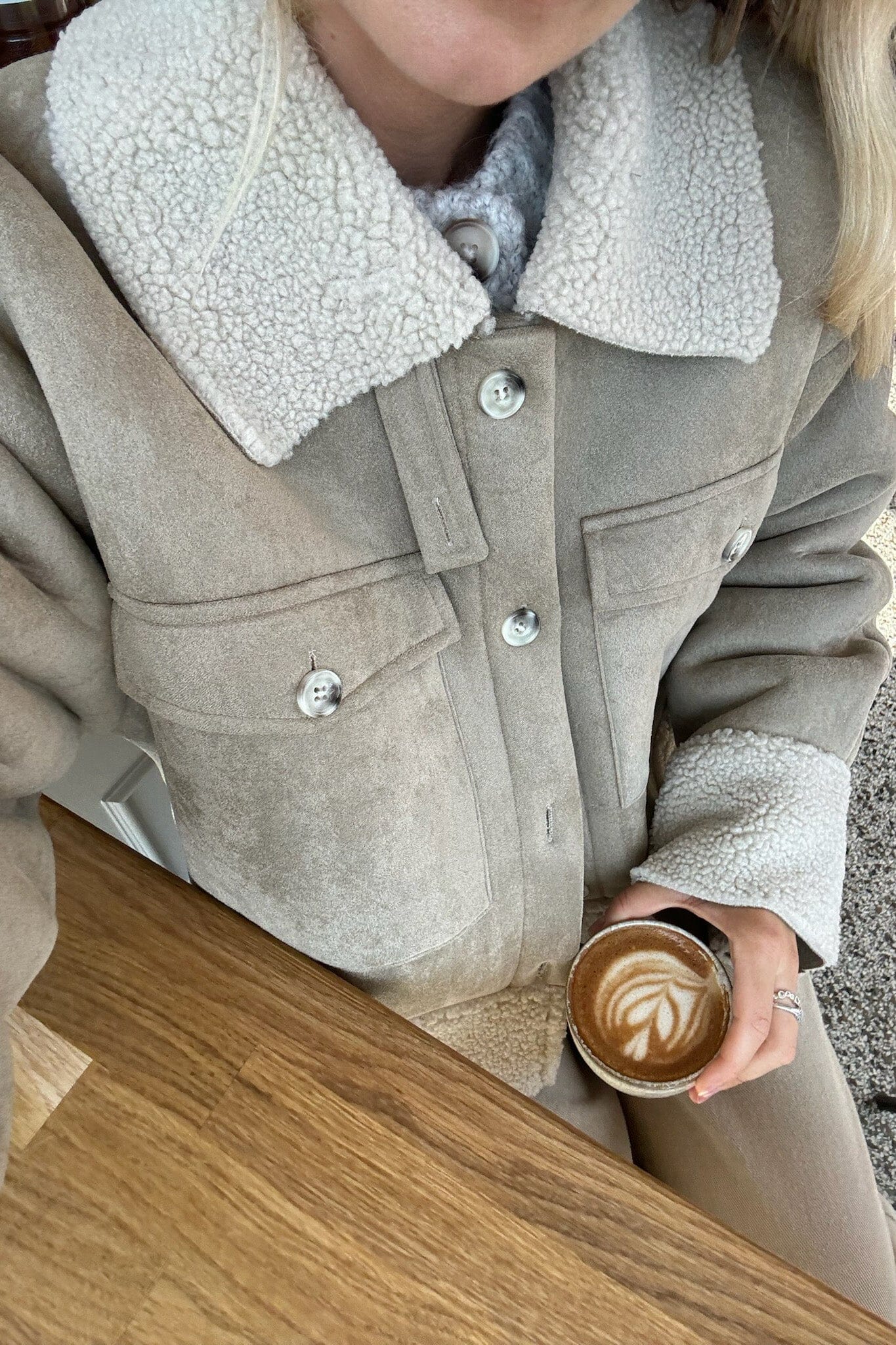 BYIC - Theaic Teddy Jacket - lbrown Light Brown