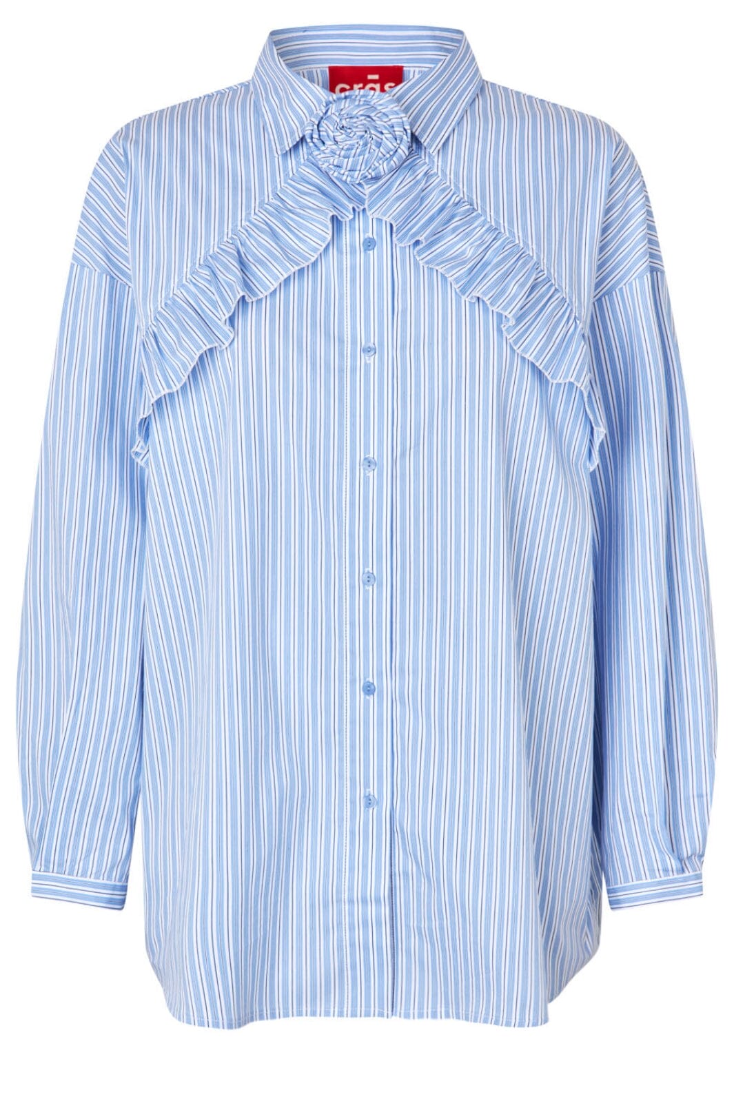 Cras - Blooming Shirt - 7021 7021 Blue Stripe