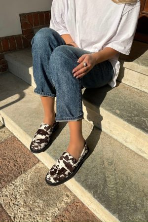 Forudbestilling - Copenhagen Shoes - Celina CS8788 - 0109 - White/Brown