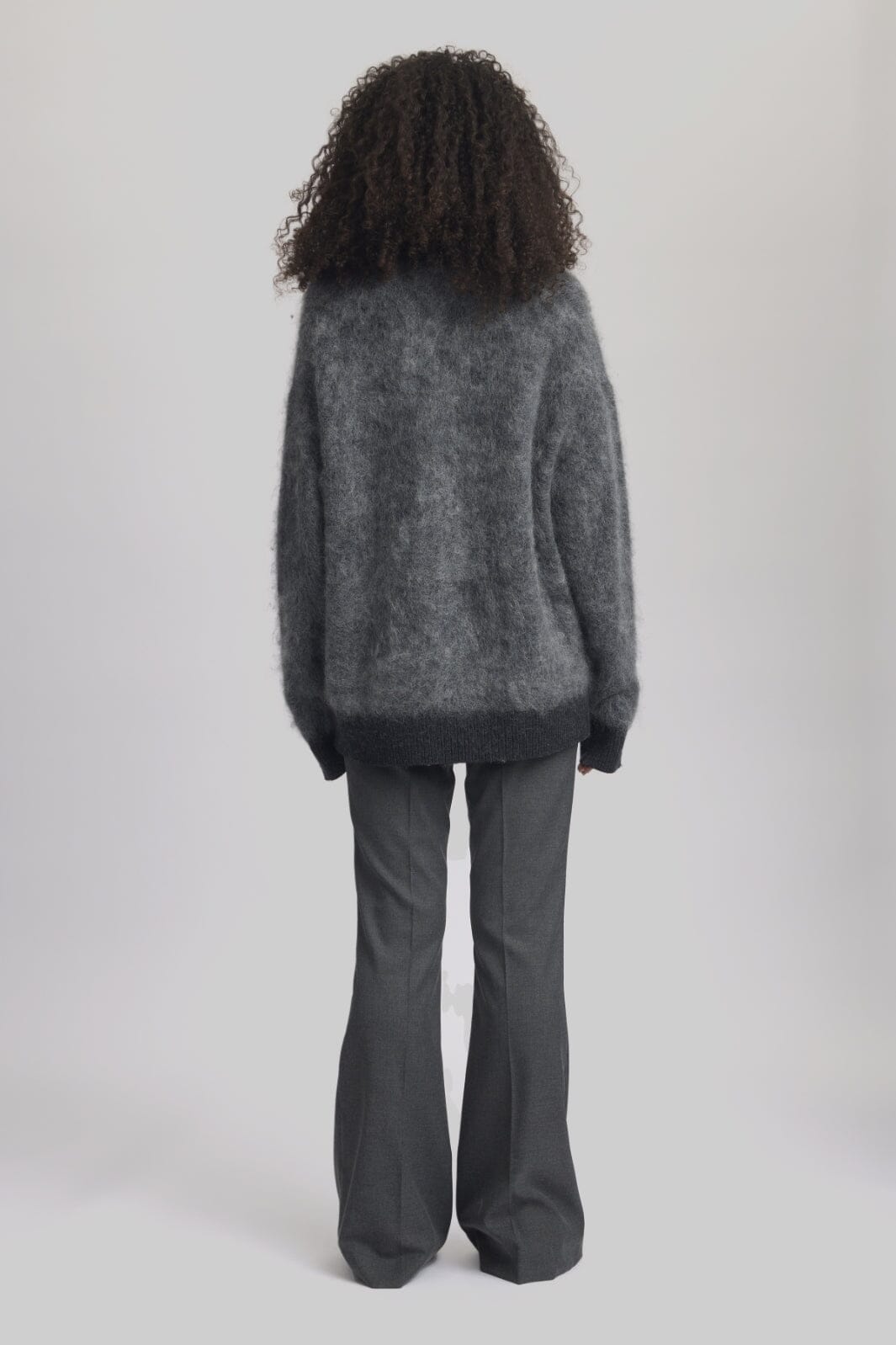 Gestuz - Maicagz Cardigan - 106286 Charcoal Melange Online salg