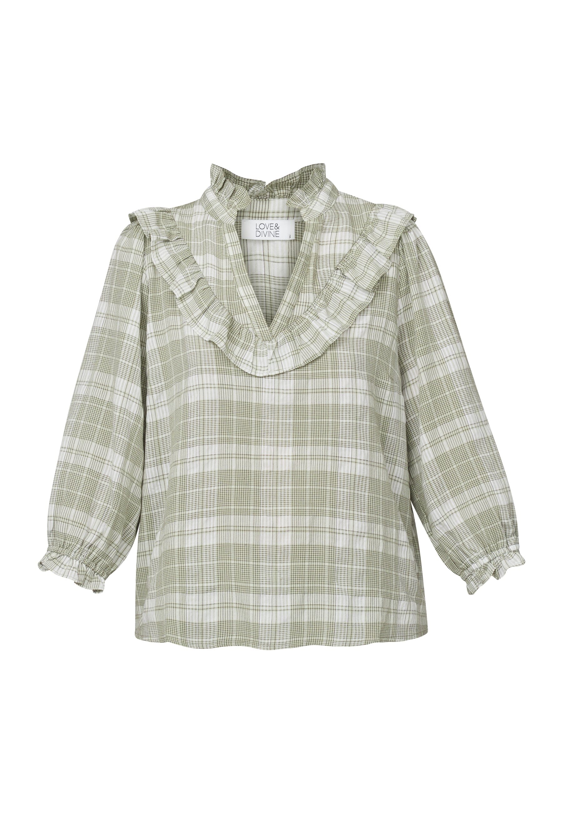 love-divine-love1138-1-800-khaki-check_1.jpg Love & Divine - Love1138-1 - 800 Khaki Check