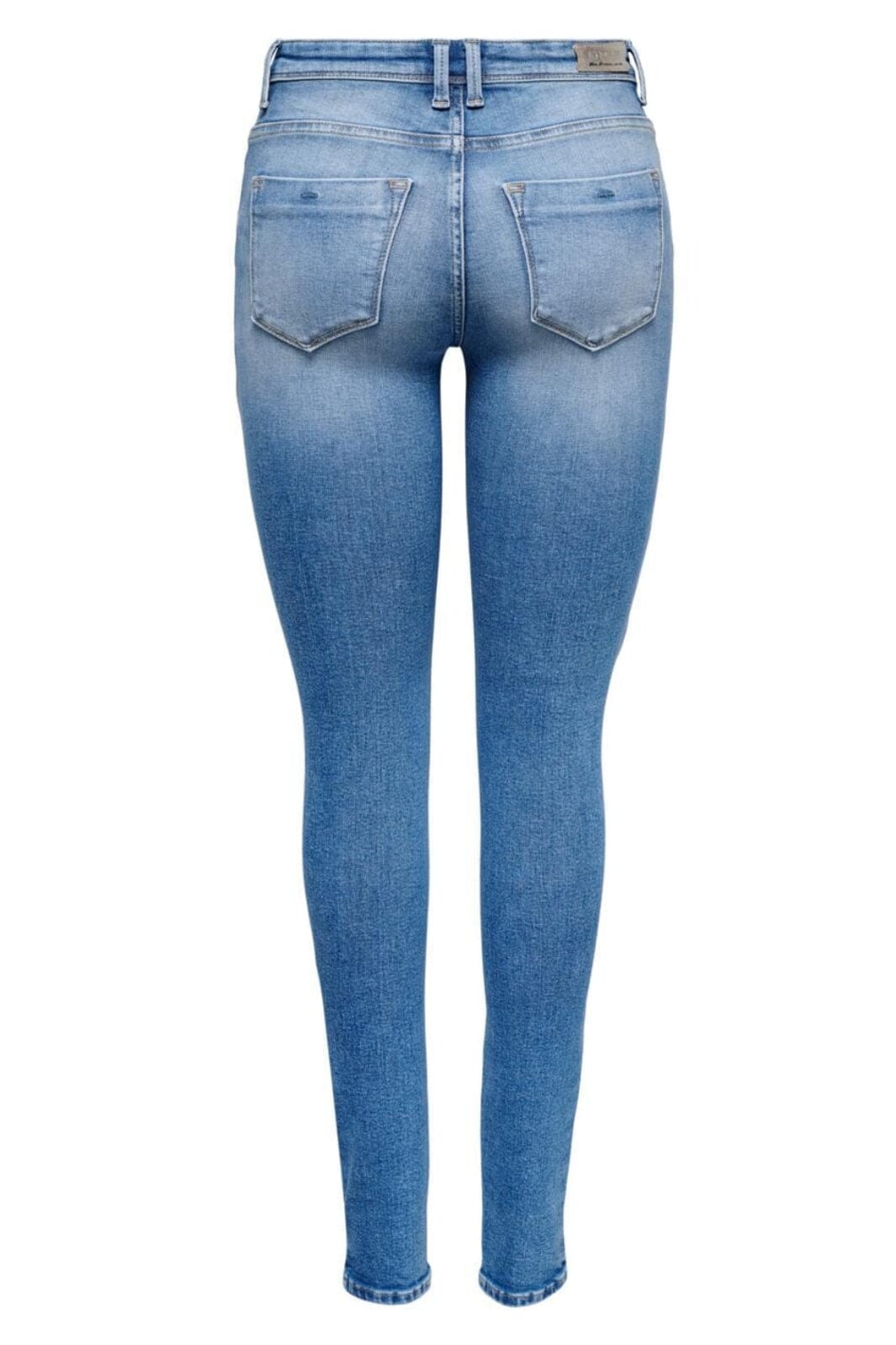 Only - Onlshape Reg Sk - 3816063 Light Medium Blue Denim Hot på udsalg