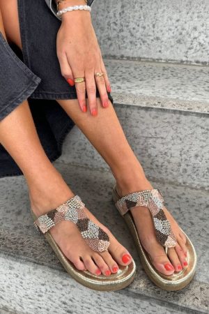 Copenhagen Shoes - Pearls And Gold - 0051 Gold