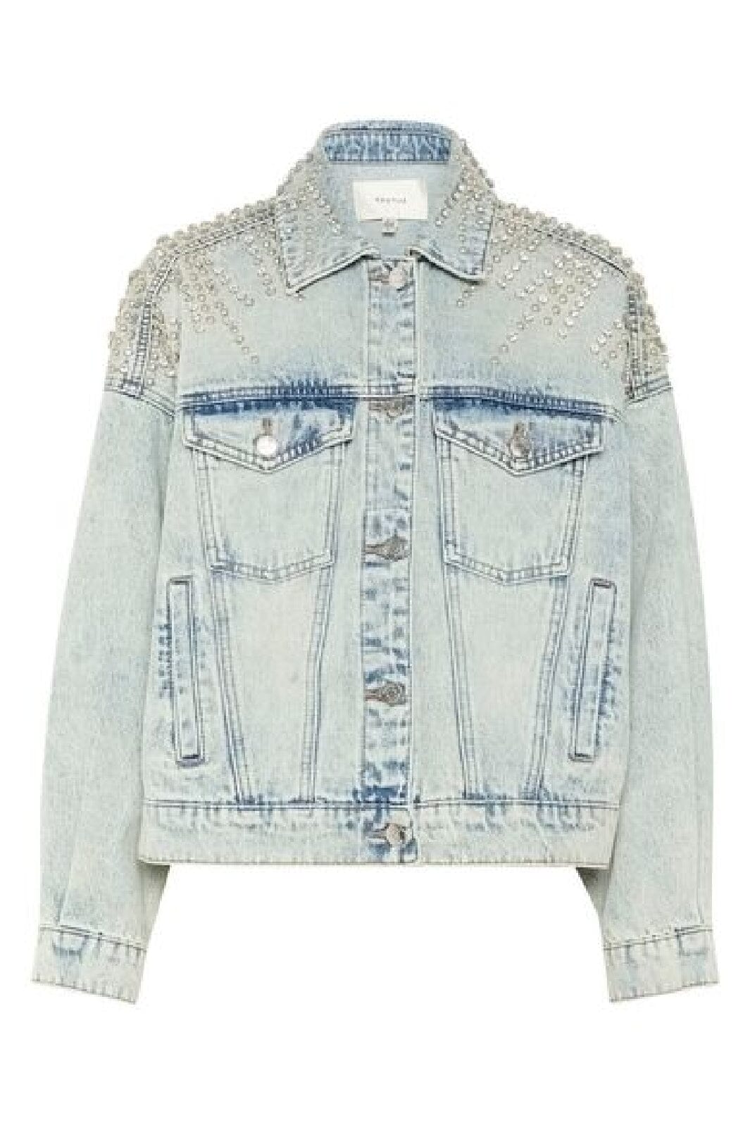 Gestuz - Gzlee Jacket 10909948 - 104611 - Light Blue Washed Online salg