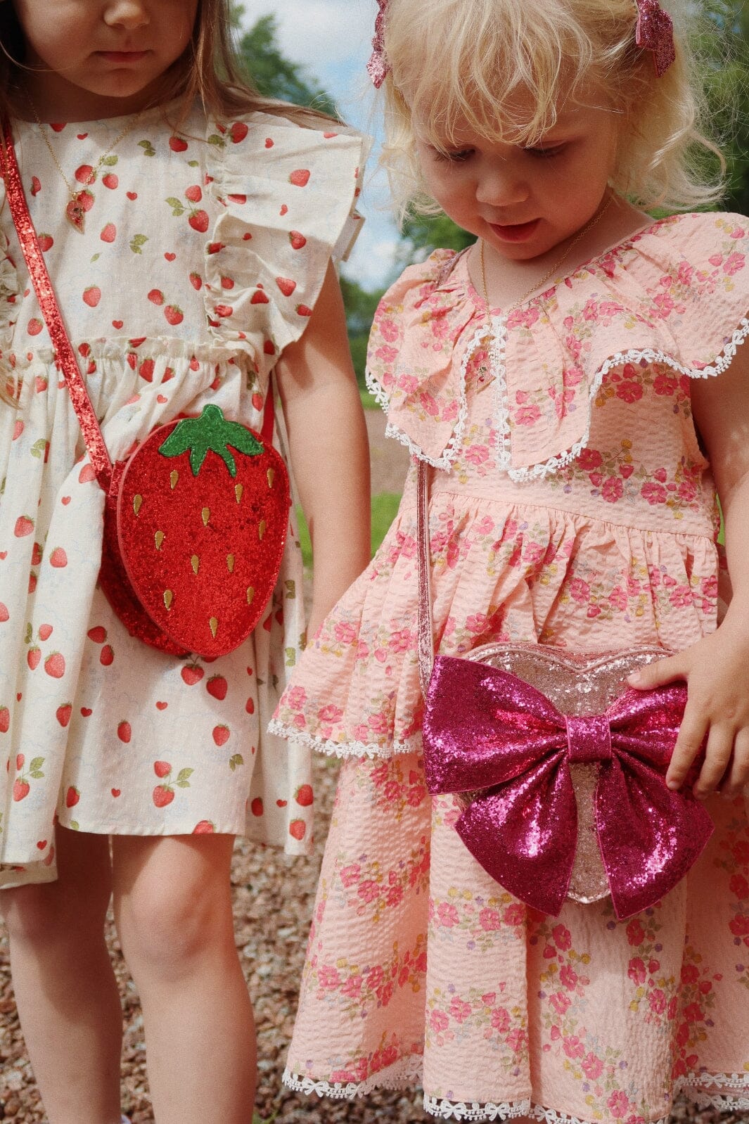 Konges Sløjd - Tut Strawberry Shoulder Bag Ks102388 - Barbados Cherry