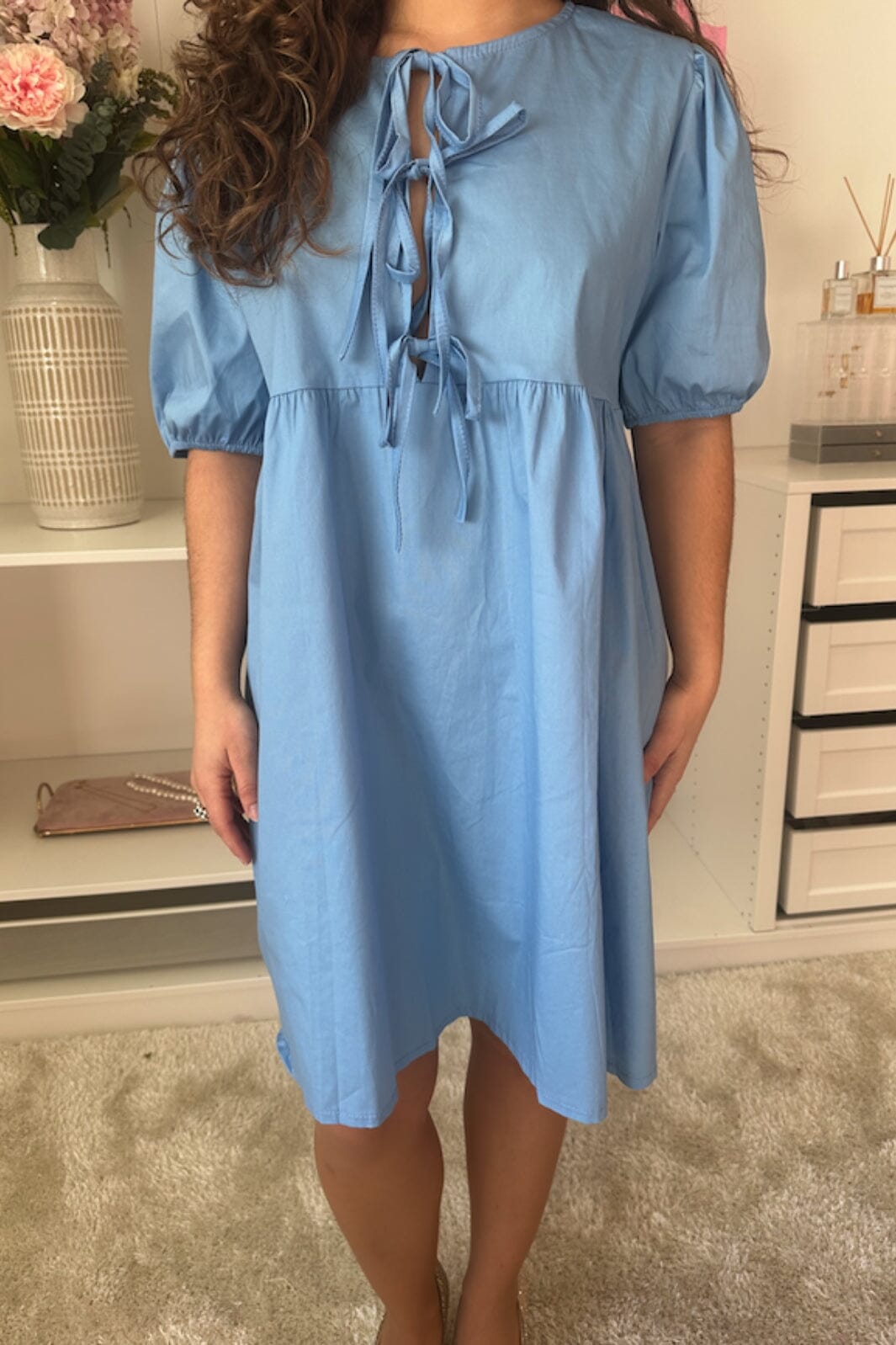 A-bee - Pernille Dress - Sky Blue