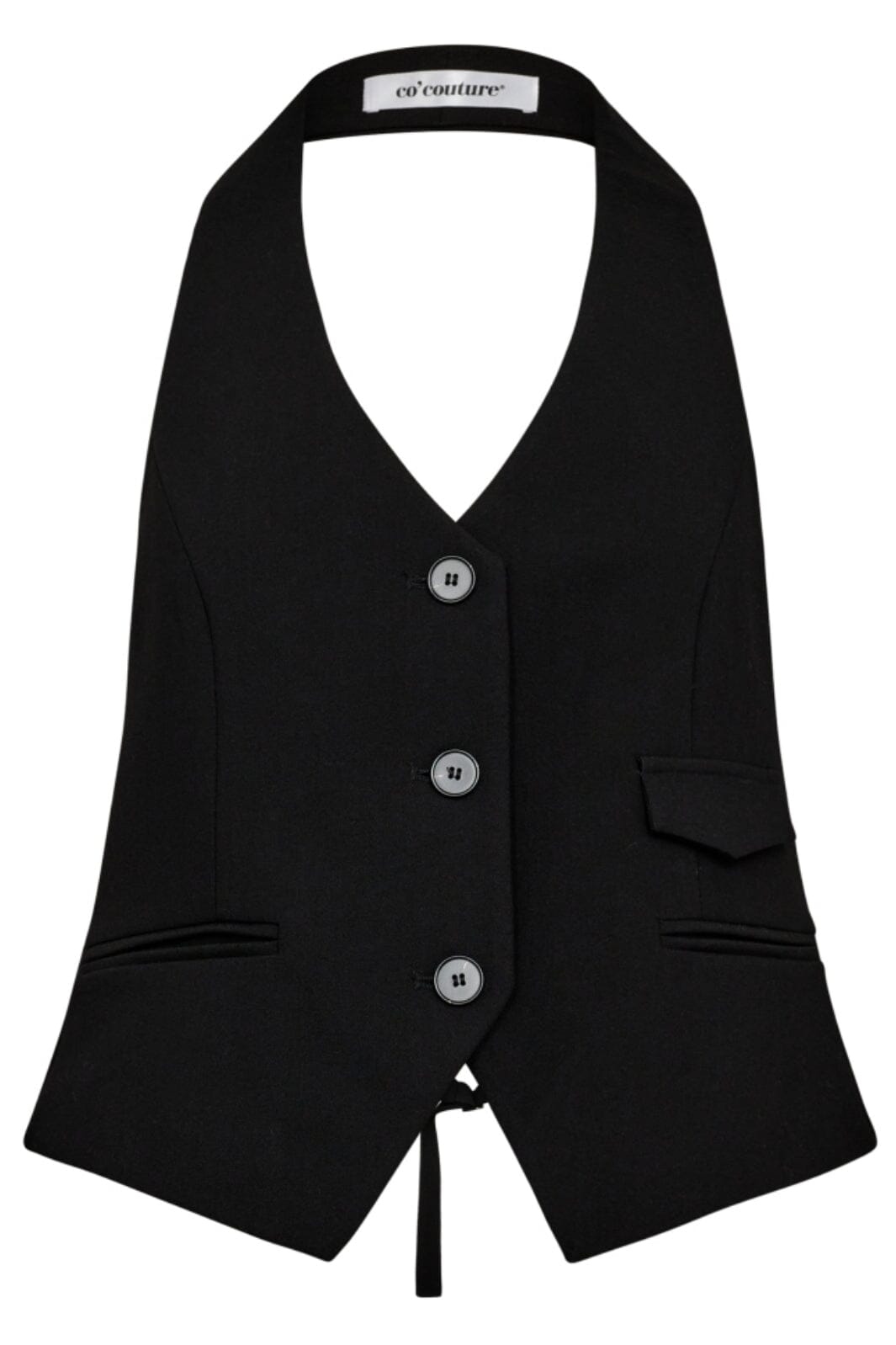 Co´couture - Volacc Halter Vest 30167 - 96 Black