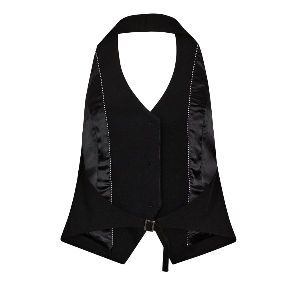 Co´couture - Volacc Halter Vest 30167 - 96 Black