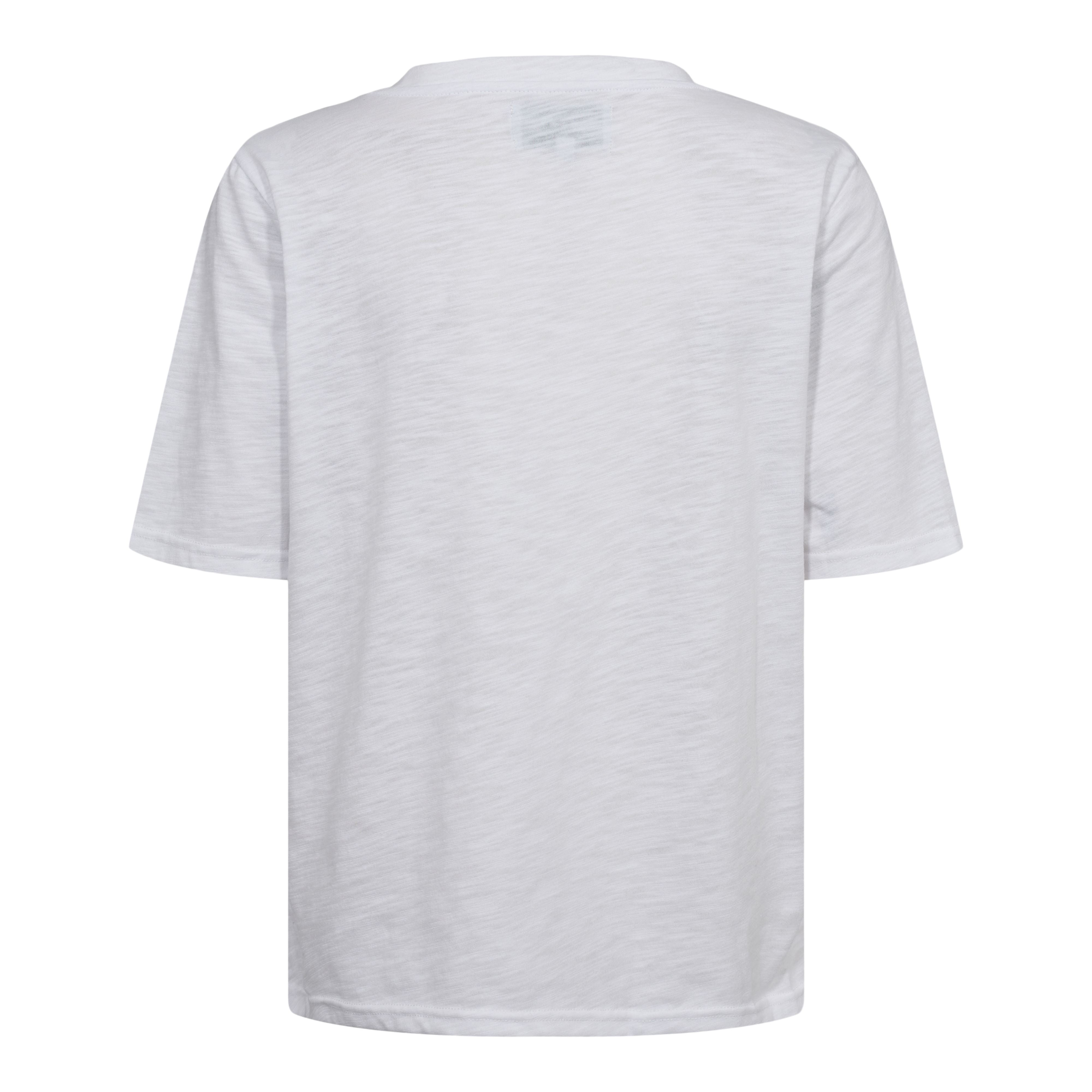 Forudbestilling - Liberte - Ulla-Ss-Vneck-Tshirt - White