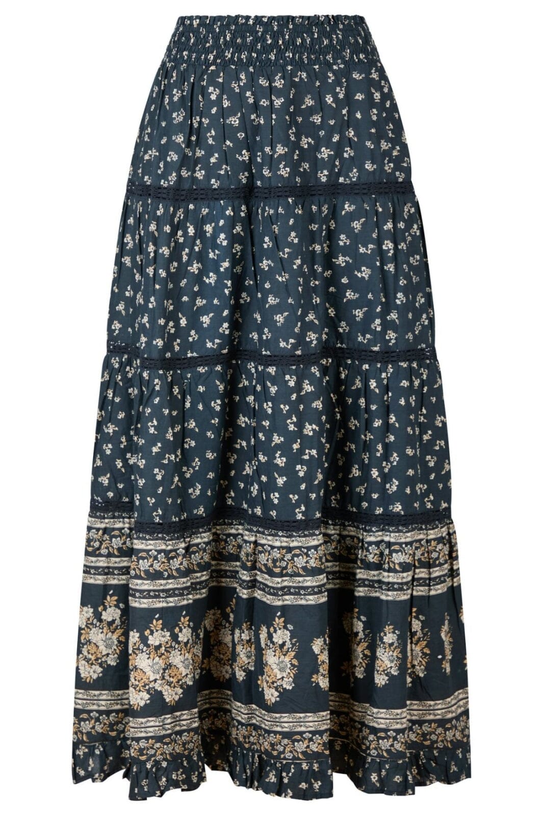 Forudbestilling - Neo Noir - Felicia Mini Border Skirt 162569 - Camel Mode