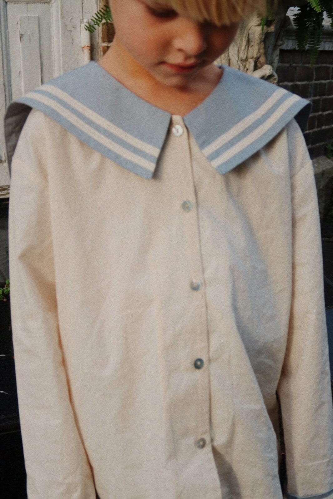 Konges Sløjd - Celebration Sailor Shirt Gots Ks103565 - Ashley Blue