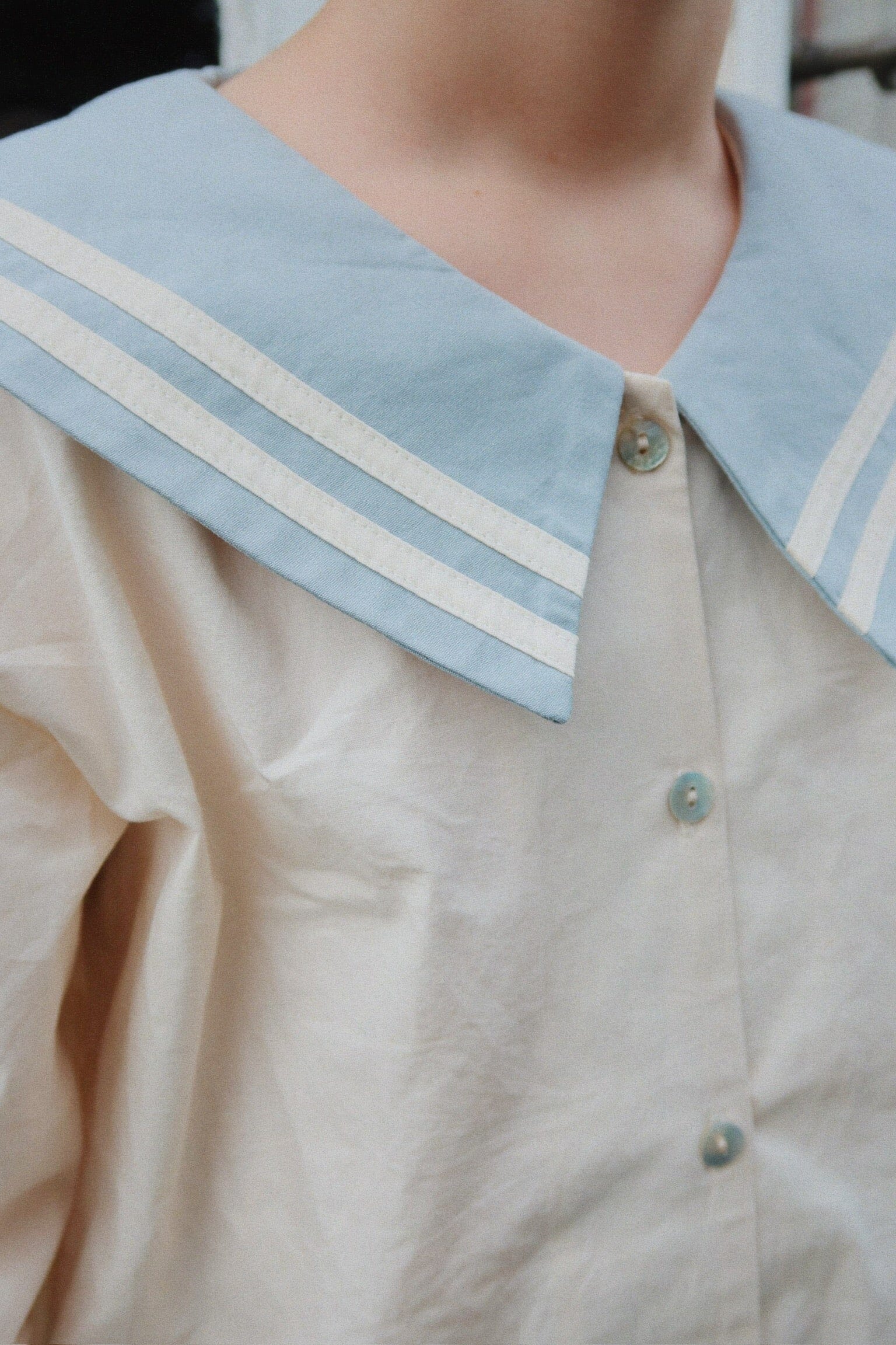 Konges Sløjd - Celebration Sailor Shirt Gots Ks103565 - Ashley Blue