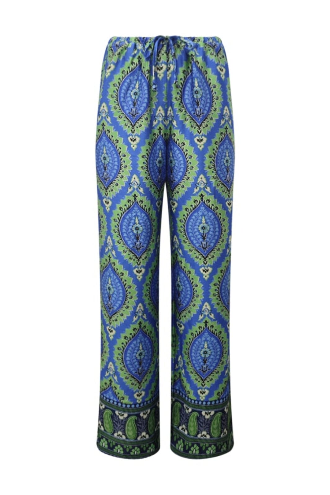 Noella - Sally Pants - 1308 Trisha Blue Print