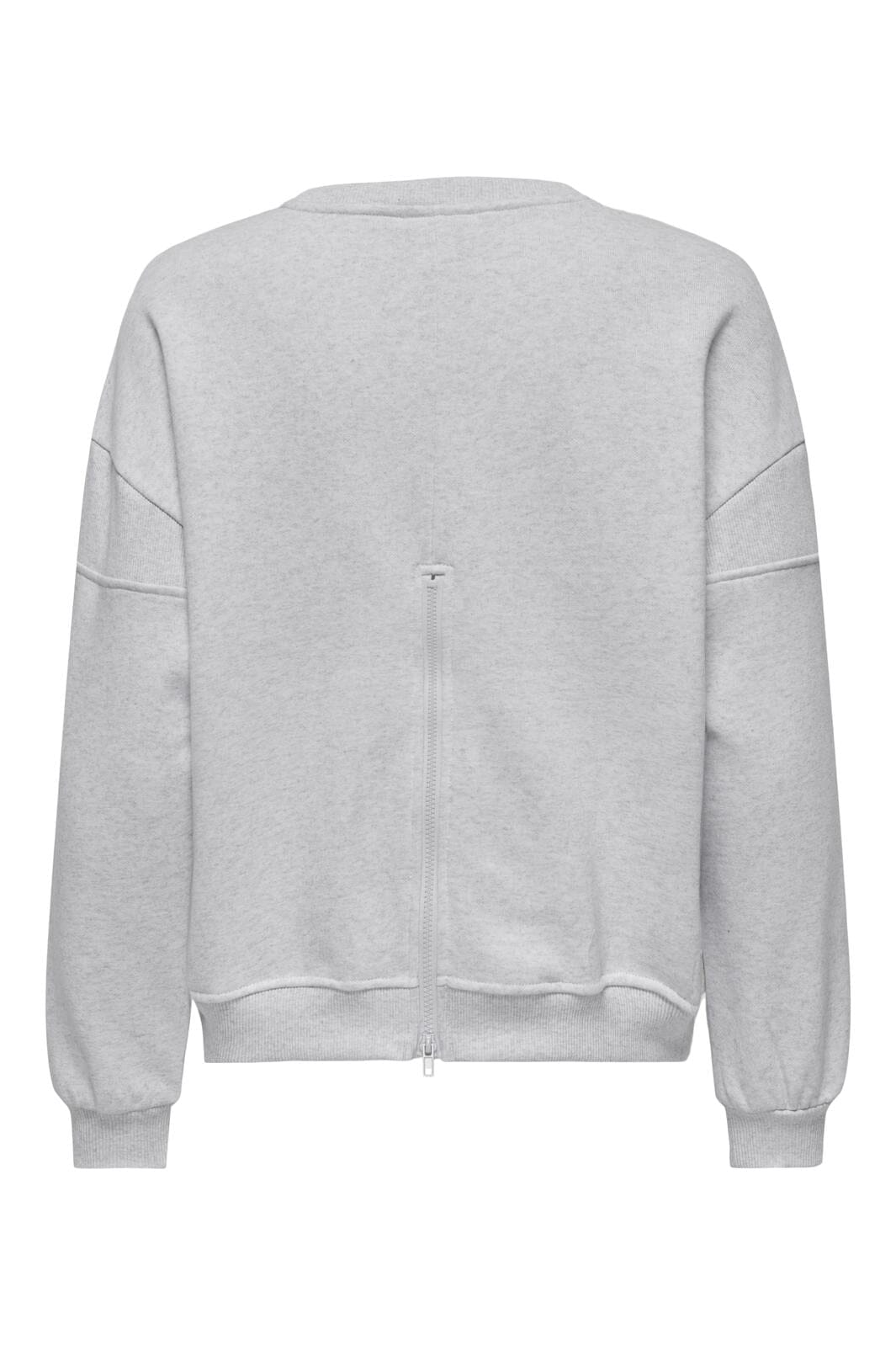 only-onlelliot-l-s-o-neck-zip-swt-4636214-light-grey-melange-labels-brooklyn_1.jpg Only - Onlelliot L/S O-Neck Zip Swt - 4636214 Light Grey Melange Labels Brooklyn