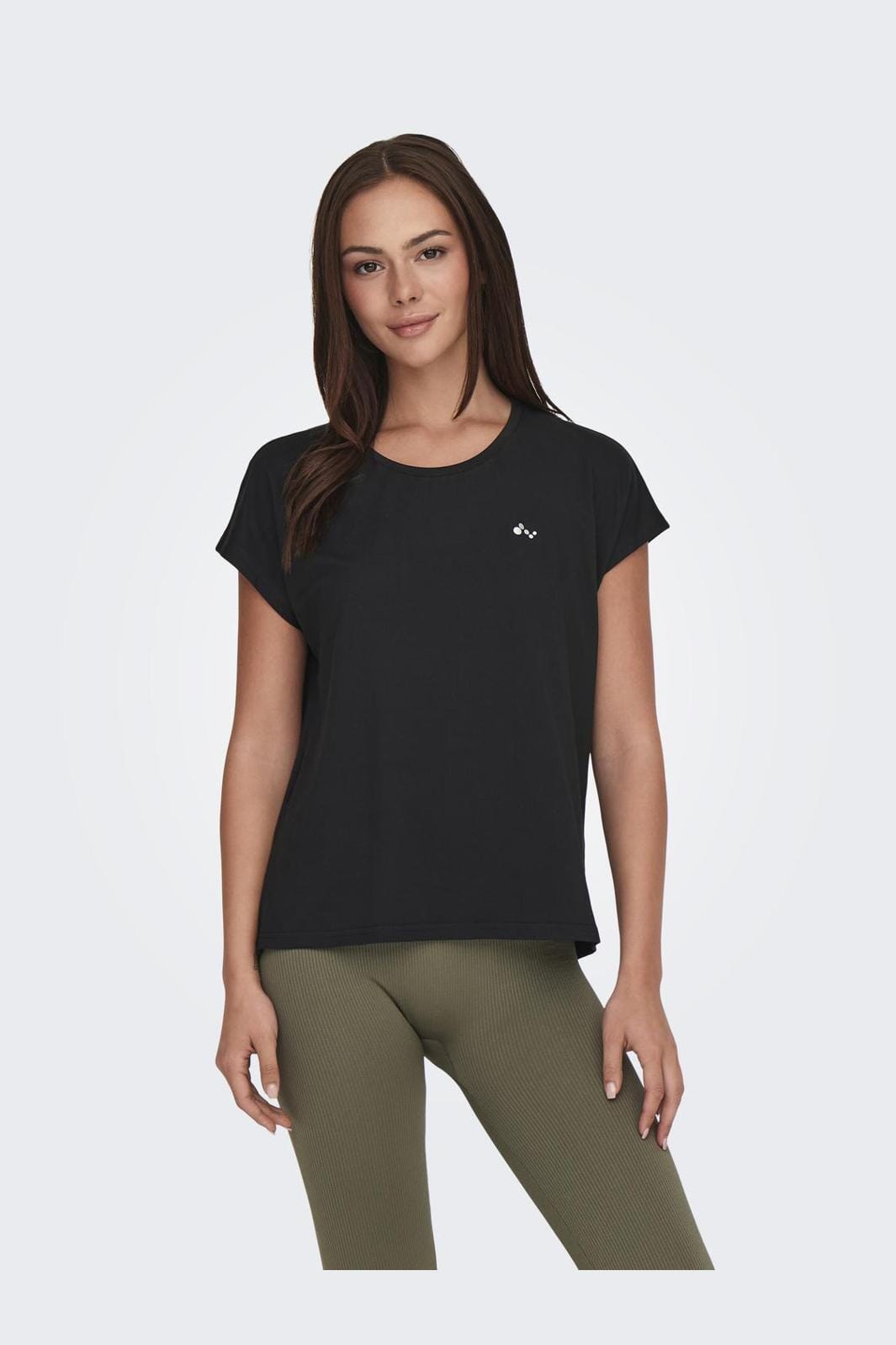 Only Play - Onpaubree Life On Ss Bat Loose Tee - 2517897 Black Levere