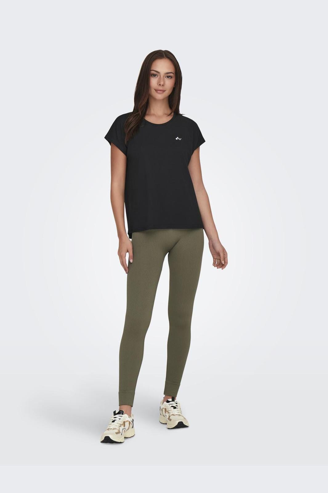 Only Play - Onpaubree Life On Ss Bat Loose Tee - 2517897 Black Levere