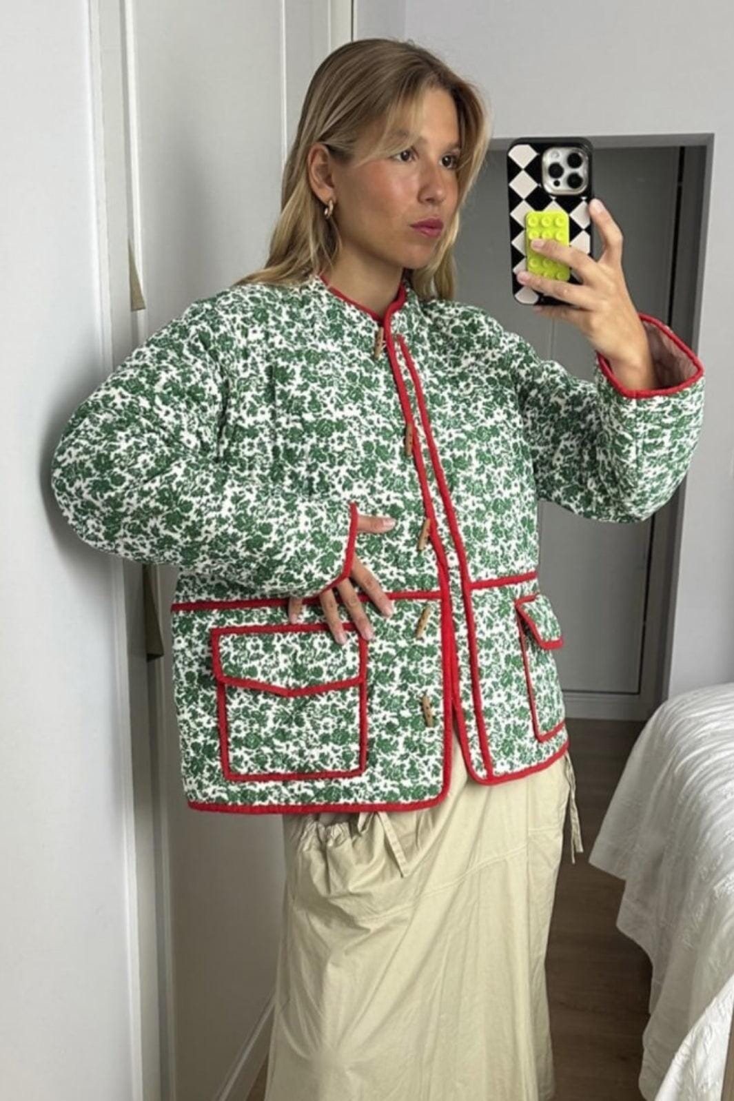 Sissel Edelbo - Adriane Jacket SE 1359 - Green Garden