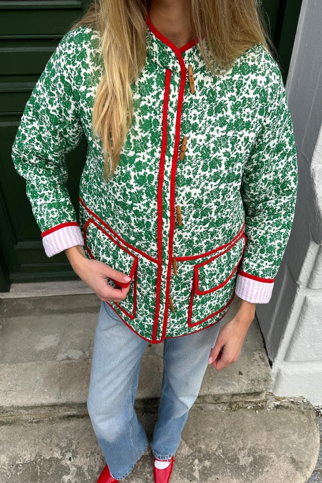 Sissel Edelbo - Adriane Jacket SE 1359 - Green Garden