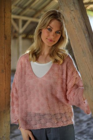 Black Colour - Bcharris V-Neck Jumper - Rose