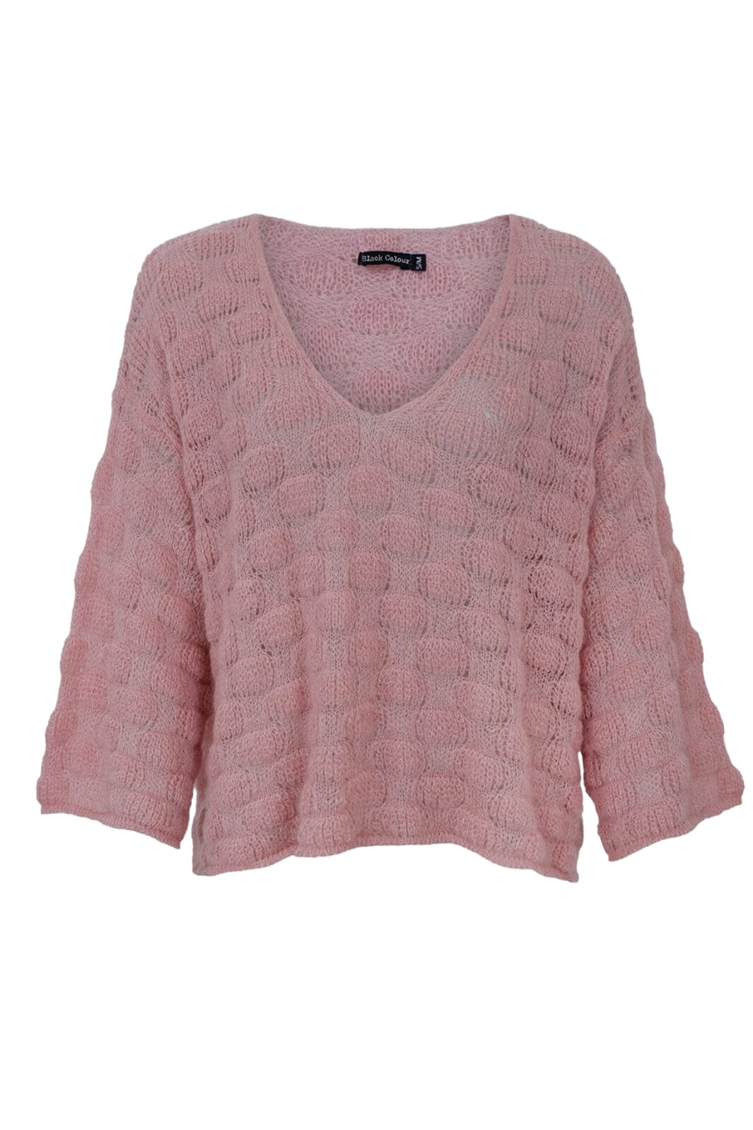 Black Colour - Bcharris V-Neck Jumper - Rose