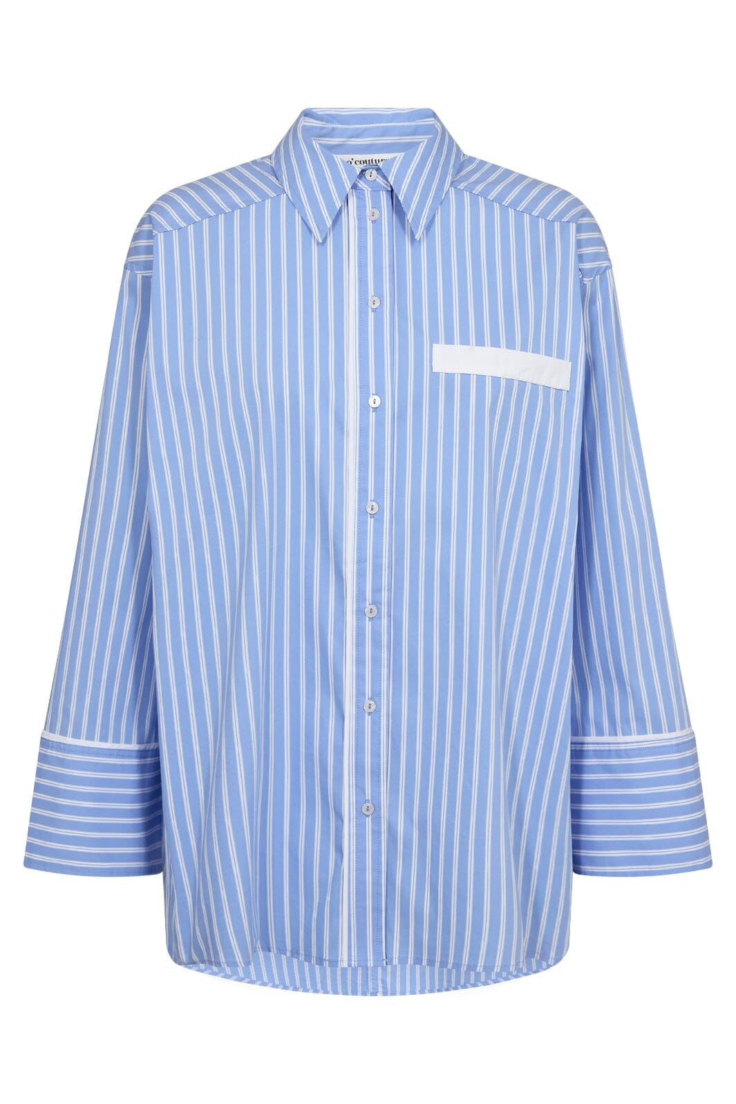 Co´couture - Suricc Stripe Shirt 35610 - 23 Pale Blue