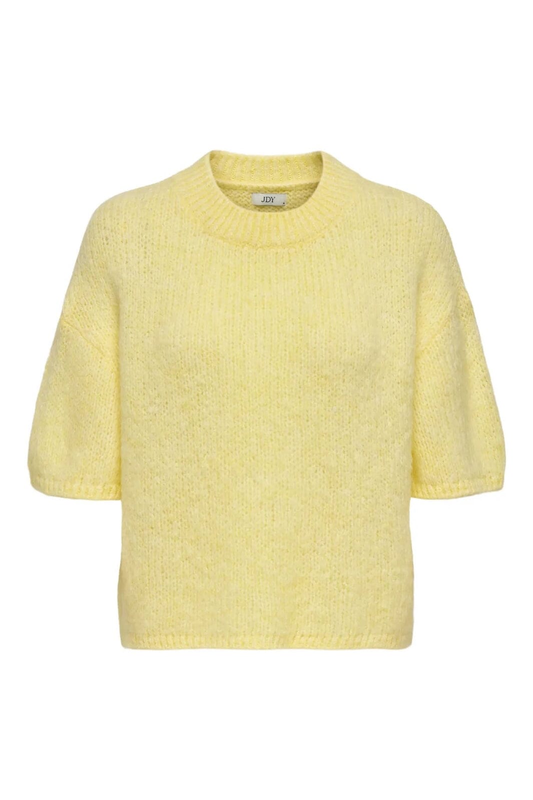 JDY - Jdylinea S/S Pullover O-Neck Knt - 4944966 Pastel Yellow Online nu