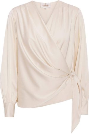 Karmamia - Ines Blouse - Ivory Udsalg