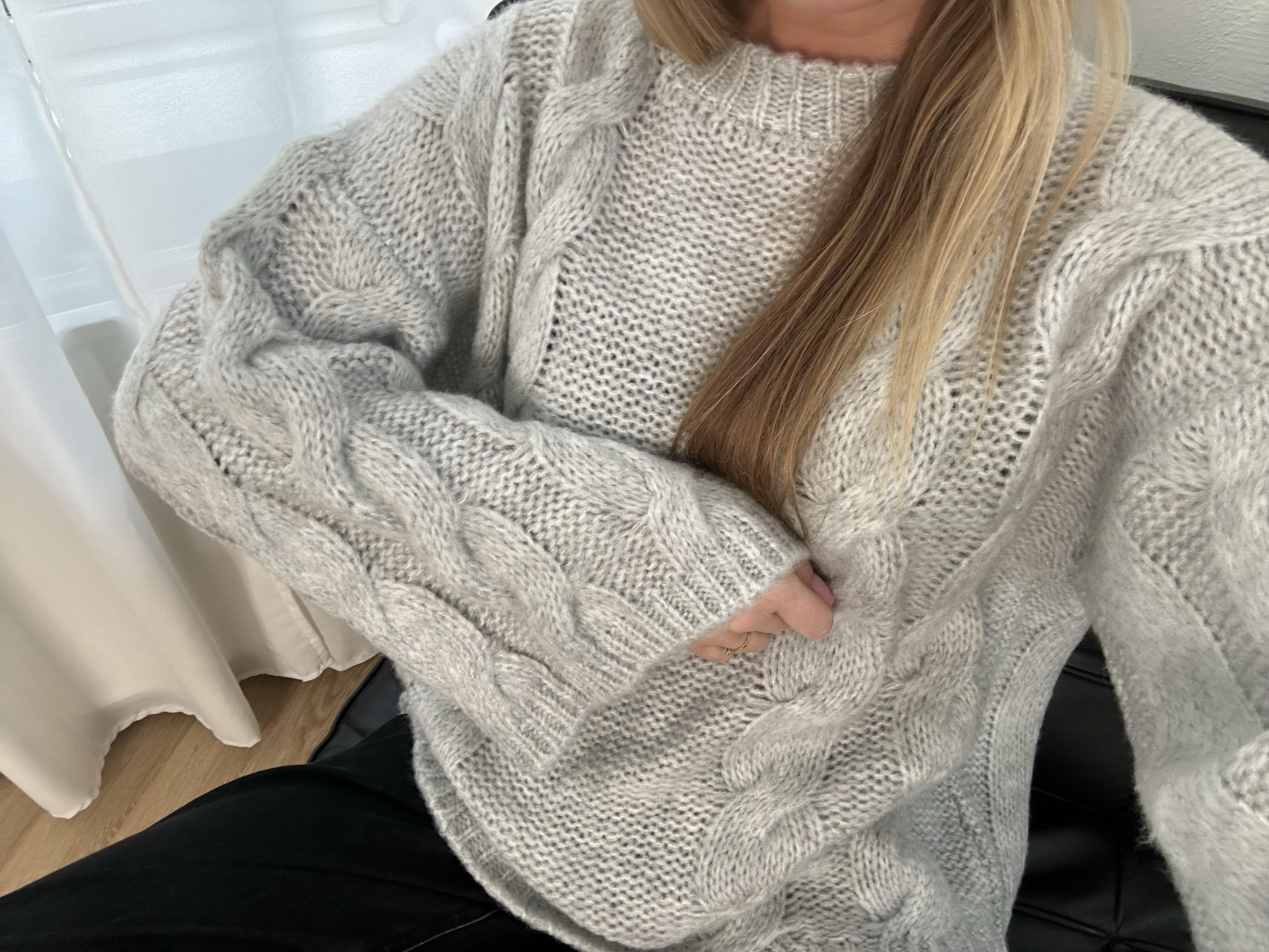 Noella - Lyza Knit 14190001 - 022 - Light Grey Melange