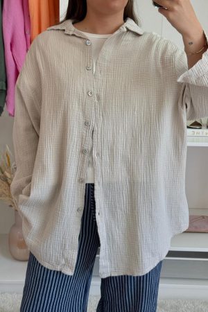 A-bee - Runa Shirt - Beige