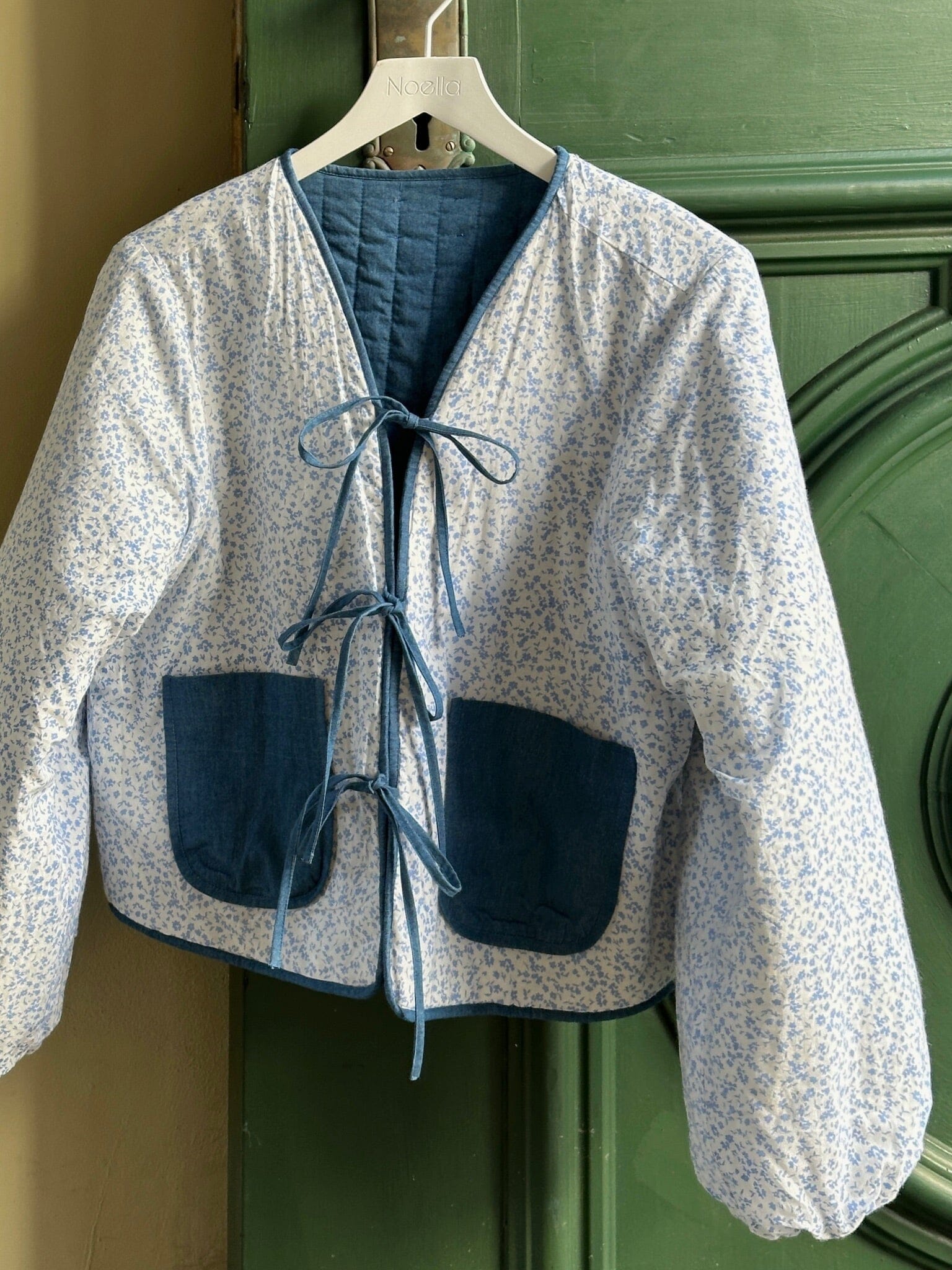 Forudbestilling - Noella - Lori Jacket 13250001 - 1321 - Calla Denim Print