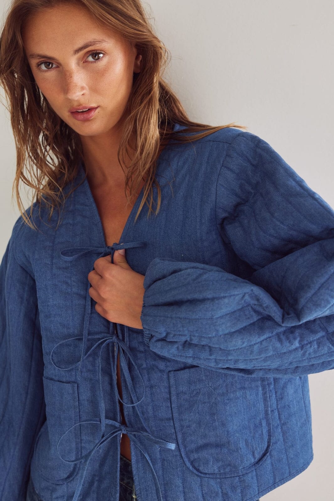 Forudbestilling - Noella - Lori Jacket 13250001 - 1321 - Calla Denim Print