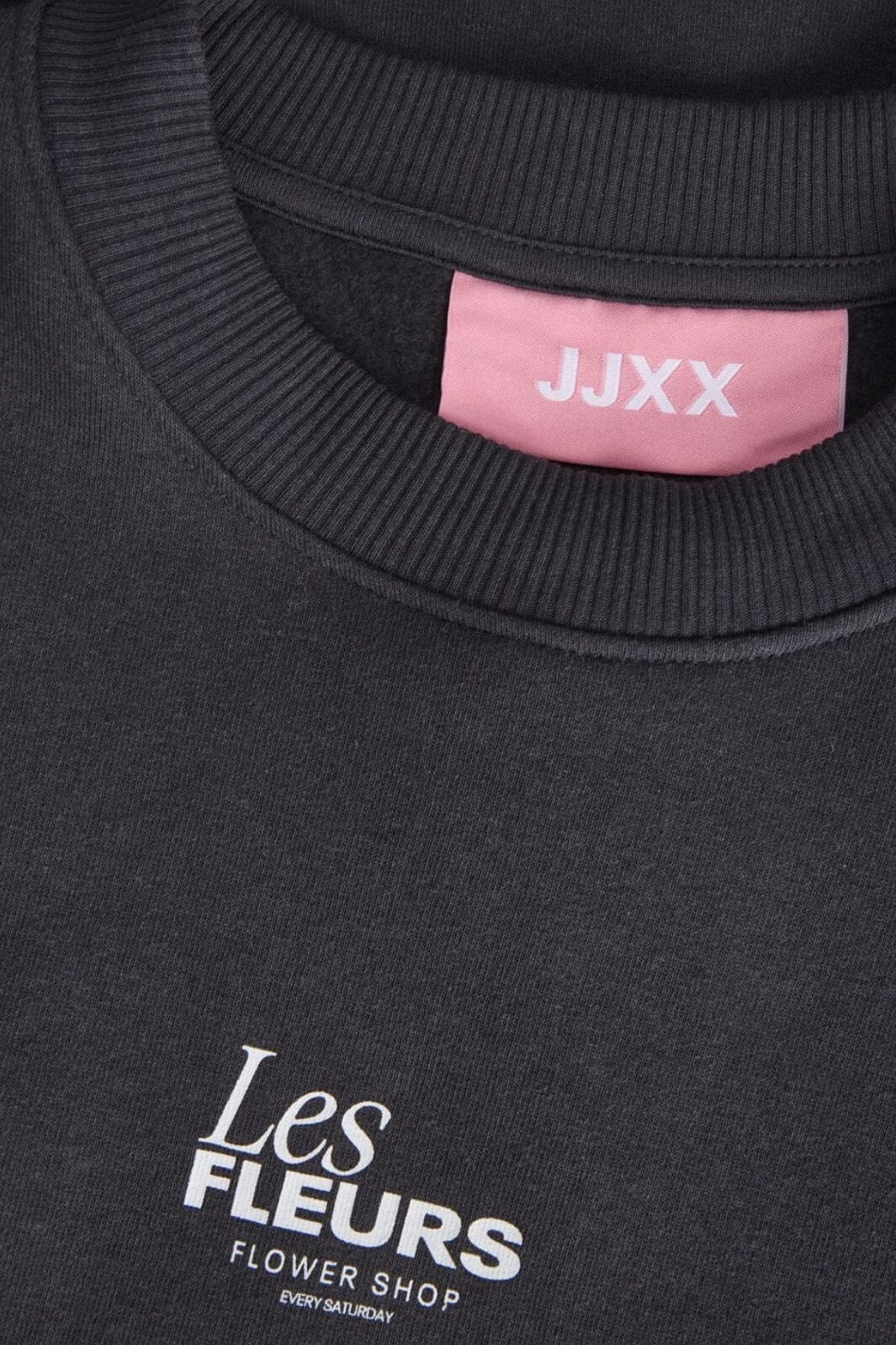 Jjxx - Jxsandra Loose Ls Crew Sweat Cphfw - 4883878 Phantom Les Fleurs Online nu