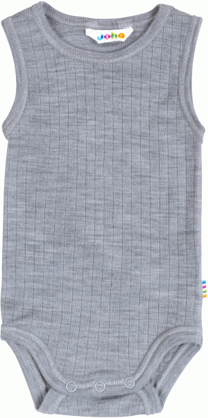 Joha - Body without sleeves - Light Grey Melange - Uld