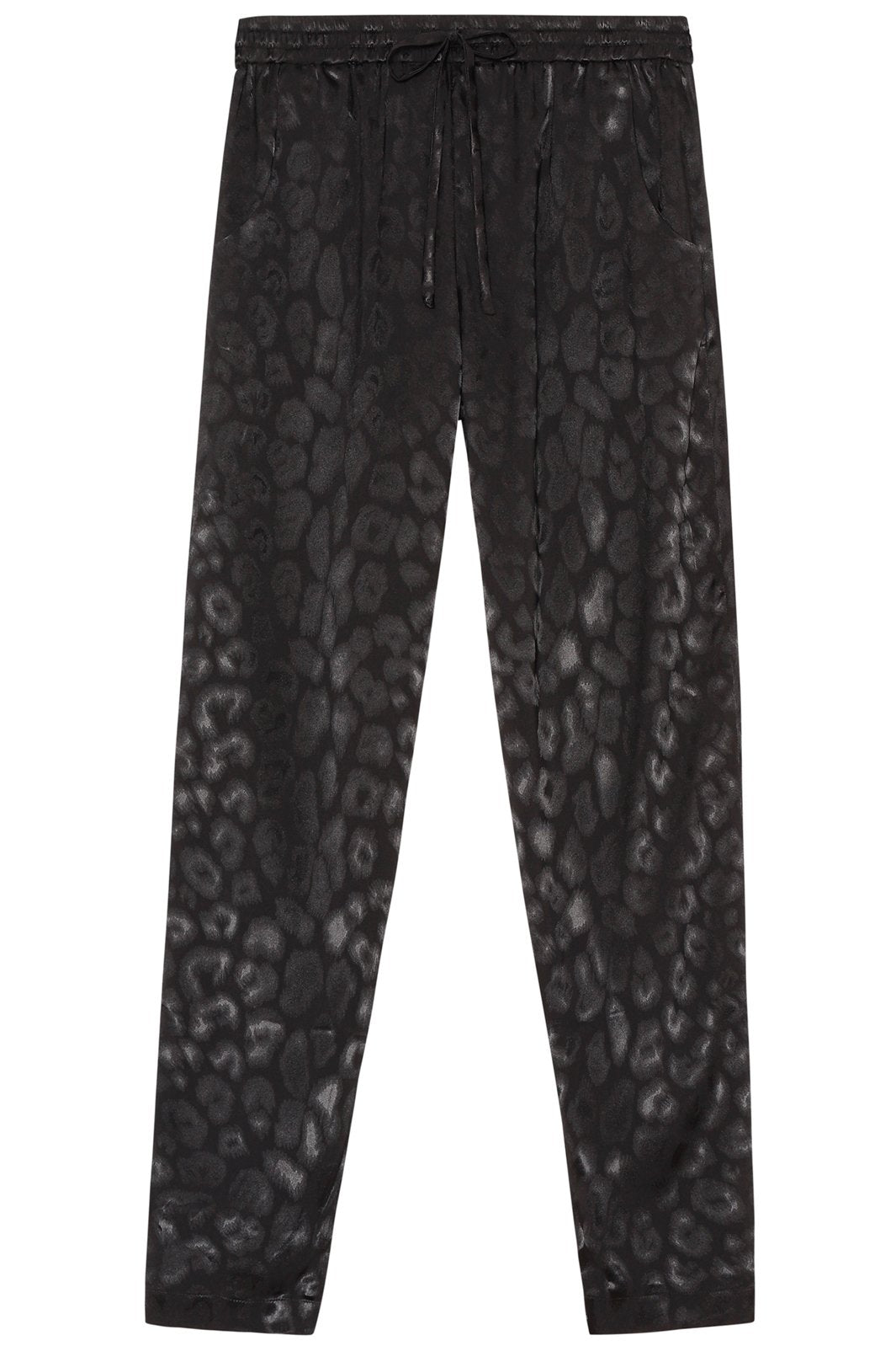 Karmamia - Cora Pants - Black Leo Jacquard Mode