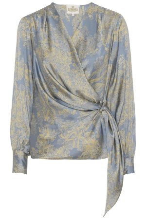 Karmamia - Ines Blouse - Sky Forest