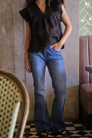 Neo Noir - Georgina Denim Pants - Blue