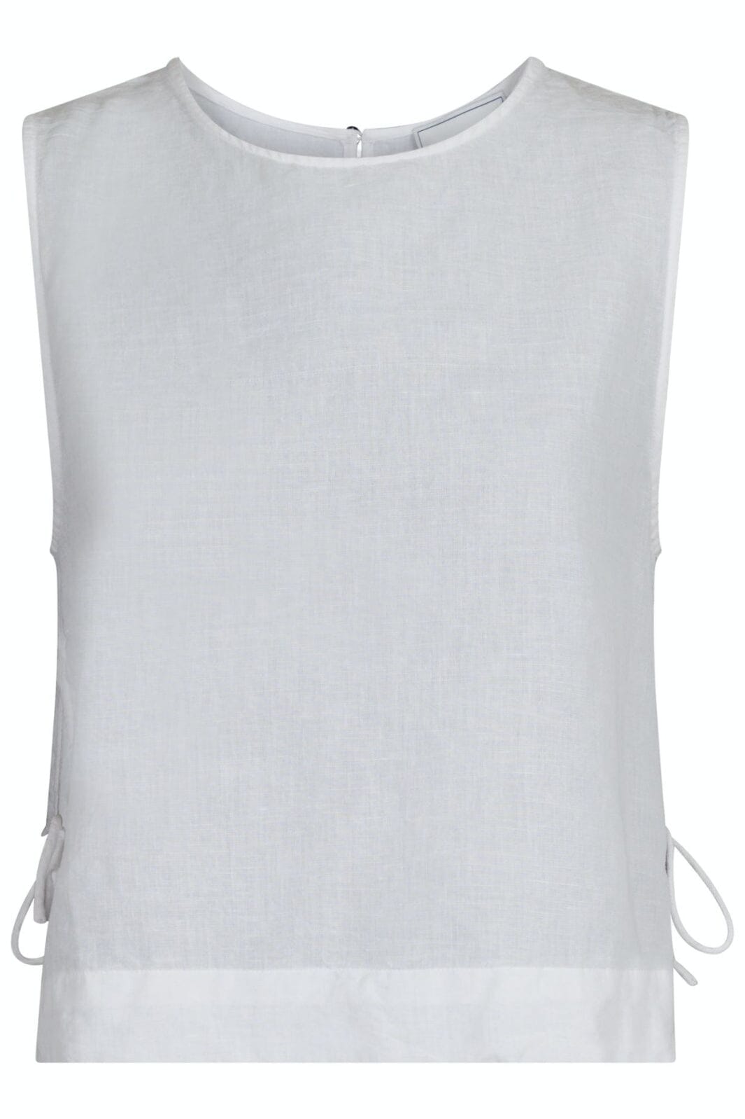 Neo Noir - Svetlana Linen Top - White