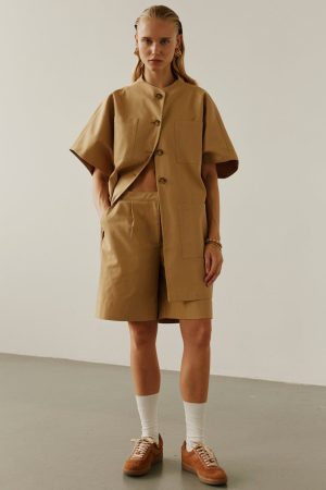 Sofie Schnoor - Amelsw Shorts S252251 - 7012 - Camel Online salg
